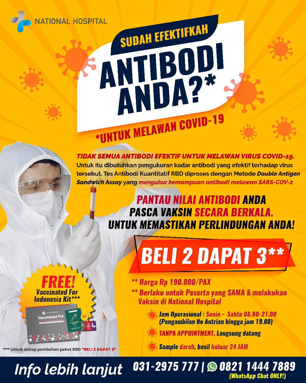Tes antibodi covid